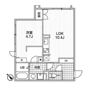 MDM駒沢大学【1階】の間取り