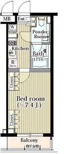 アットホームレジデンス【4階】の間取り