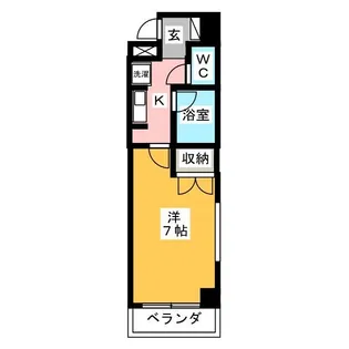 インペリアルコート両替町【3階】の間取り