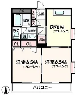 シルウィ・コーラ【1階】の間取り