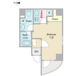 リーリックVII【4階】の間取り