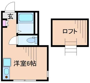 ヒルズ篠原東3丁目【2階】の間取り
