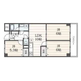 アーバン・ル・モンド【2階】の間取り