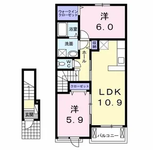 セイガーデンIII【2階】の間取り