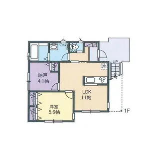 ビオラ長後【1階】の間取り