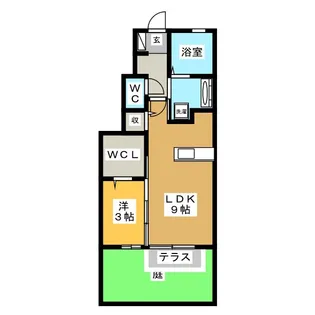 清風館【1階】の間取り