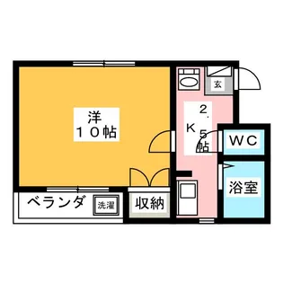 ピッケルツインピノ【4階】の間取り