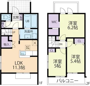 Champ・Batir(シャン・バティール)の間取り