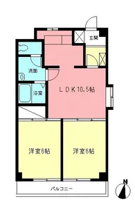 ヴァンエバーメゾン【1階】の間取り