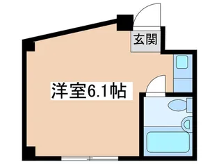 白糸台パークハイツ【1階】の間取り