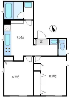 GRAND WEST【4階】の間取り