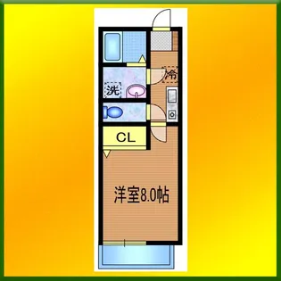 La花小金井【1階】の間取り