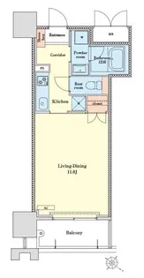 RJRプレシア天神サウス【5階】の間取り