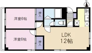 メゾン井荻【3階】の間取り