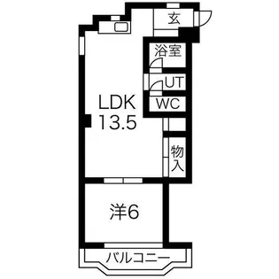 三城ハイツ【2階】の間取り