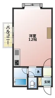 マンションポプリ【3階】の間取り