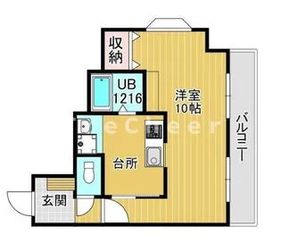 サンライン御茶ノ水【6階】の間取り