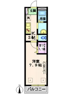 リーフテラス【2階】の間取り