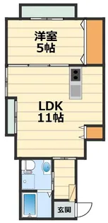 エターナル【1階】の間取り