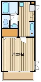 オーキスミヤビ【1階】の間取り
