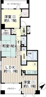 ナイスアーバン保土ヶ谷ステーションプラザ【3階】の間取り