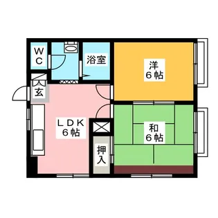 田村コーポ【2階】の間取り