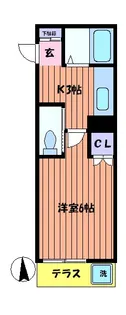 高武福生【2階】の間取り
