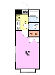 SAJA-Greenfield【1階】の間取り