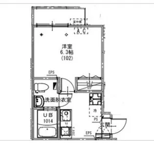 KEIAI RESIDENCE せんげん台VII【2階】の間取り