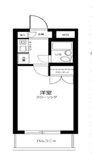 ビッグヴァンステイツ武蔵小杉【1階】の間取り