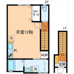 グランツ【2階】の間取り