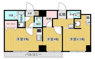 あおいビル【3階】の間取り