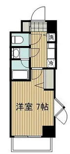 フェイム江坂【4階】の間取り