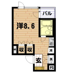 ワイティーコート【4階】の間取り