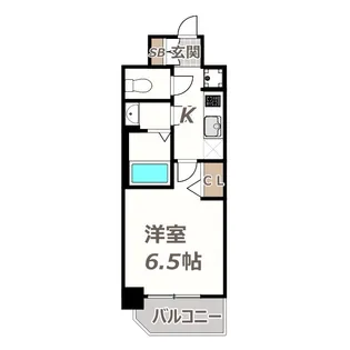 ララプレイス天王寺ルフレ【7階】の間取り