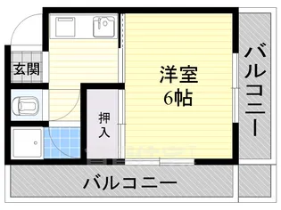 王子ビル【4階】の間取り