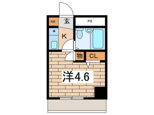 ホーメストハイツ大通公園【4階】の間取り
