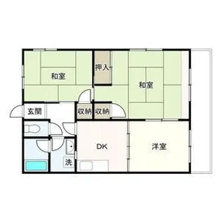 メゾン西川手【2階】の間取り
