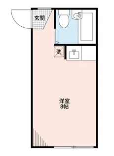 アスティー二俣川【2階】の間取り