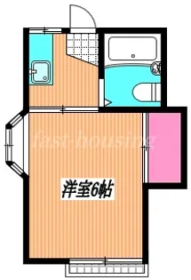 ハイツプリムラ【1階】の間取り