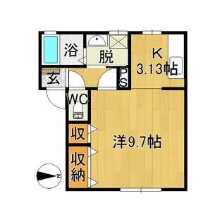 SKグランディア【1階】の間取り