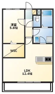 LIEN SAUT(リアンソー)【2階】の間取り