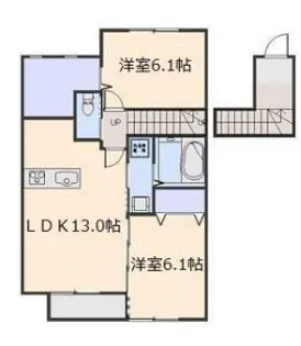 ロイヤルカーサ【2階】の間取り