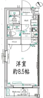 アンベリール吉祥寺イースト【3階】の間取り