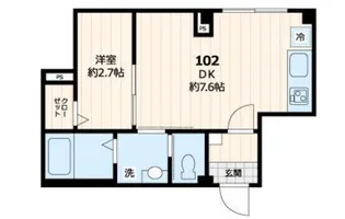 グランパーク本所【1階】の間取り