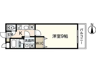 LST岩田町【4階】の間取り