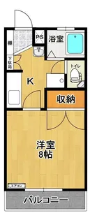 リビエラマンション【3階】の間取り