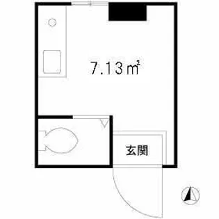 ダイヤモンドビル【3階】の間取り