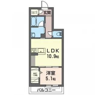 アストリエ【1階】の間取り
