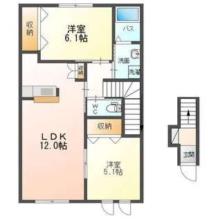 コンプリートプレイス【2階】の間取り